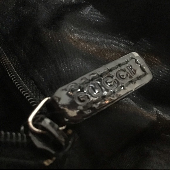 Gucci Hobo Silver Bar Nylon Bag - Picture 12 of 12
